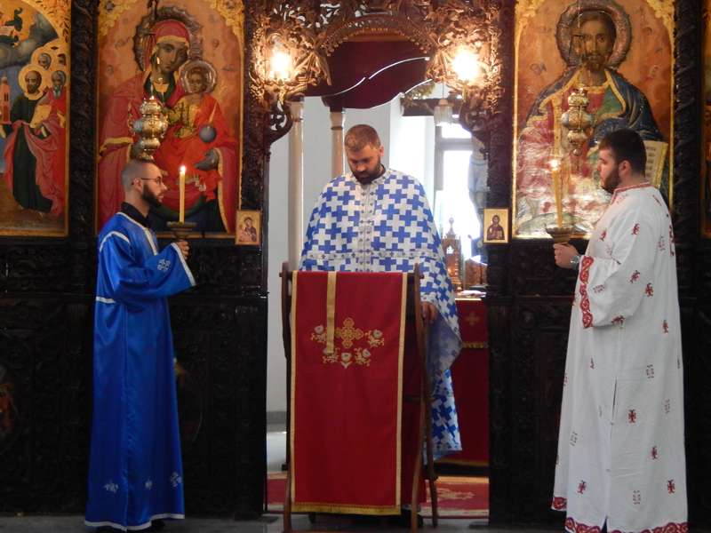 Света Литургија на празник Преображења Господњег-Тијабарска црква,Пирот